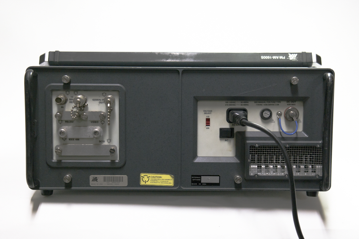 IFR/Aeroflex/RF Communication Test Set/FM AM-1600S