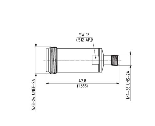 HuberSuhner/Adapter/31_N-PC35-50-1/1--_UE