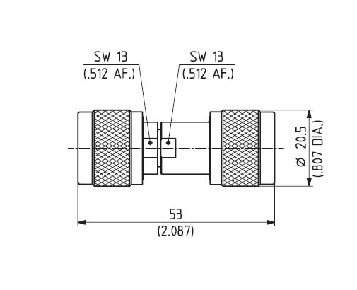 HuberSuhner/Adapter/32_N-50-0-51/193_NE