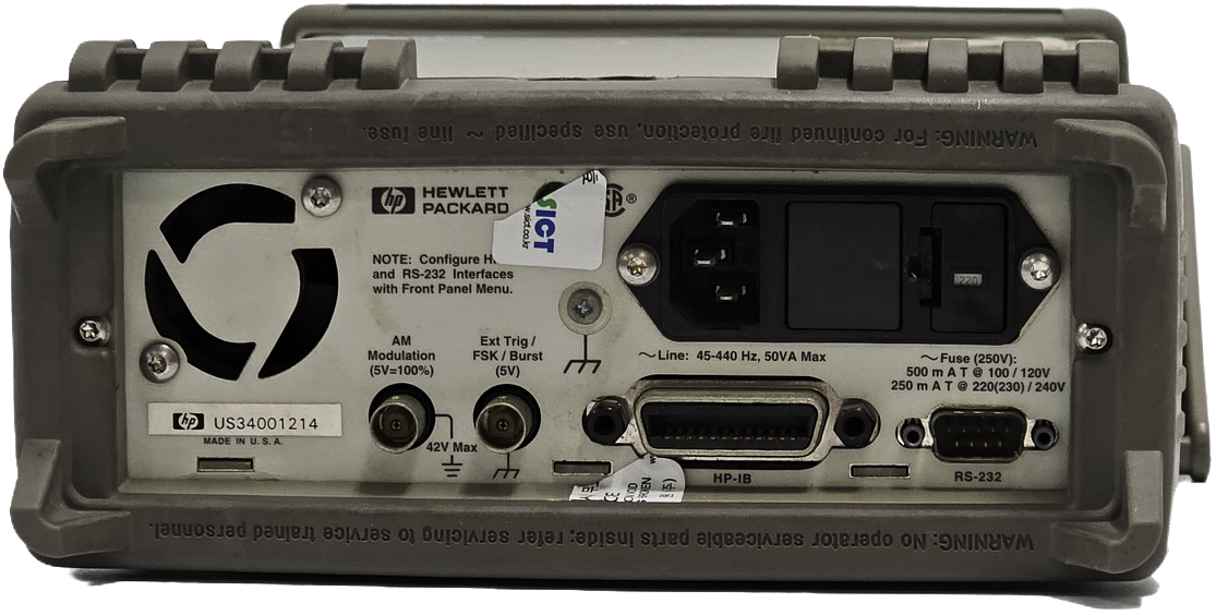 HP/Function Generator/33120A