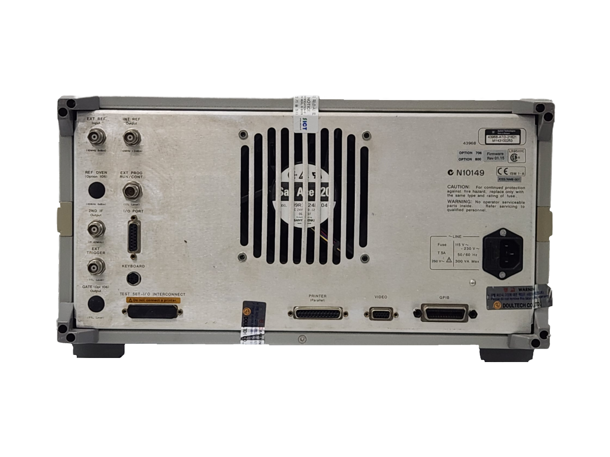 Agilent/HP/Network Analyzer/4396B/706/800