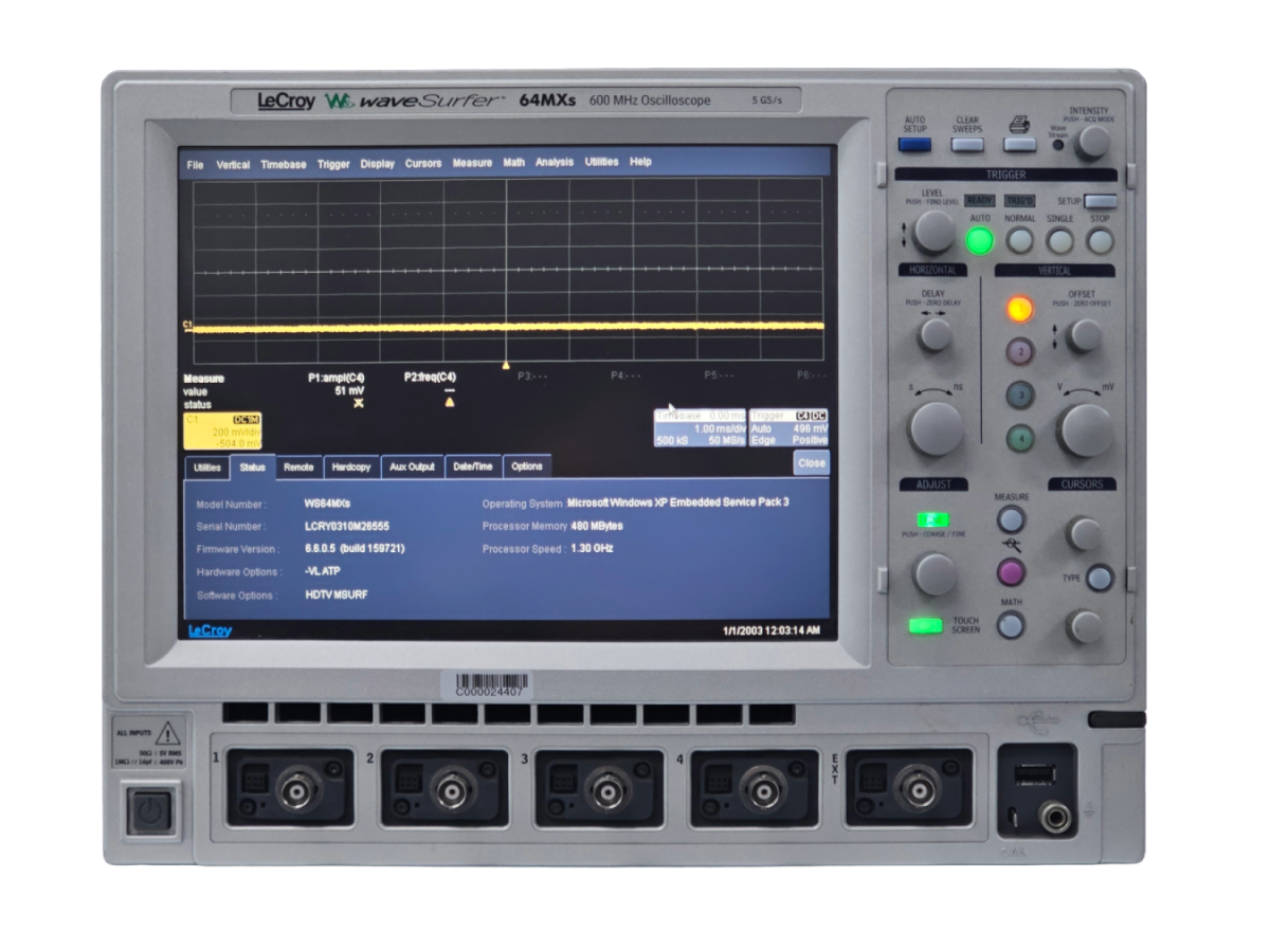 Lecroy/Oscilloscope Digital/64MXs/HDTV/MSURF/-VLATP