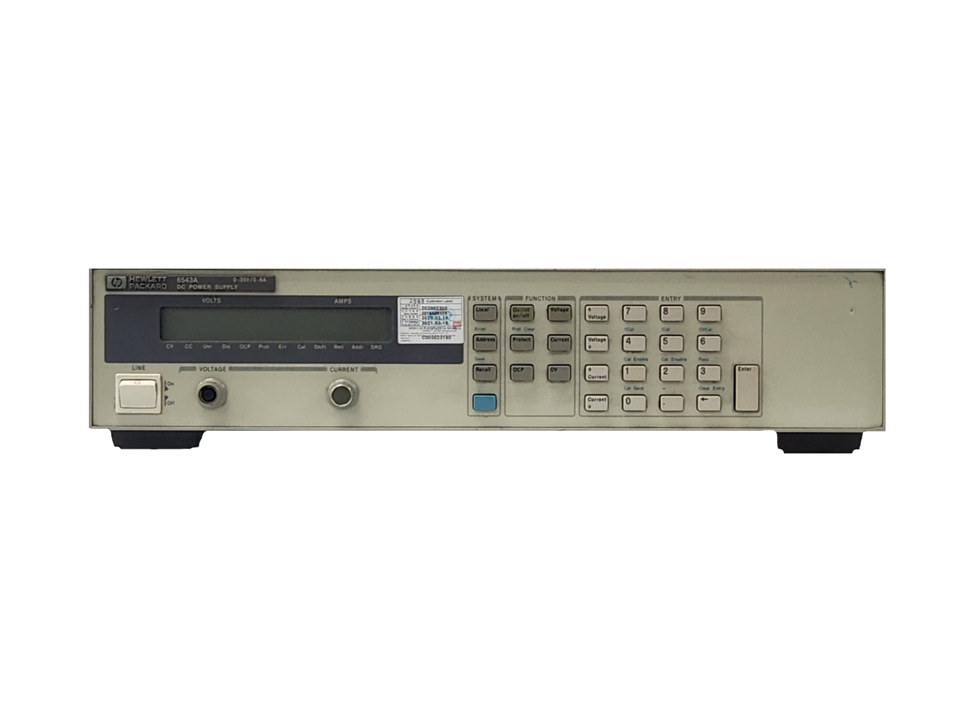 HP/Power Supply/6543A