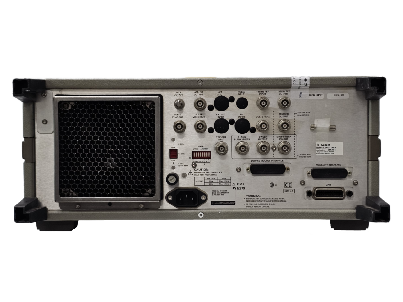Agilent/Synthesized Sweeper/83650B/001/002