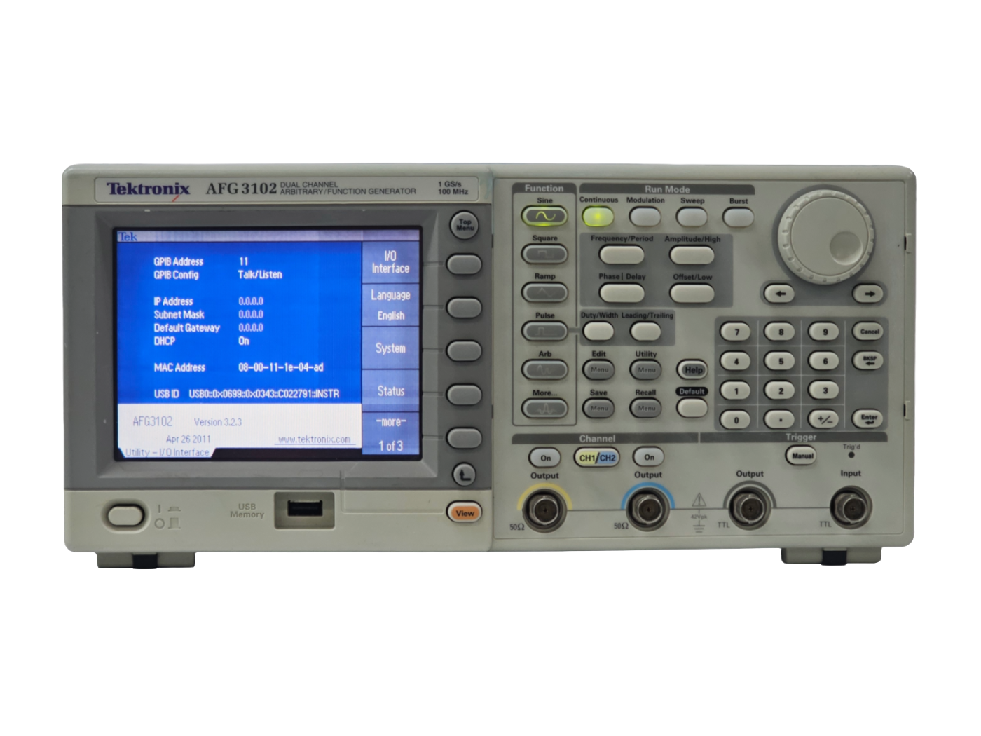 Tektronix/Function Generator/AFG3102