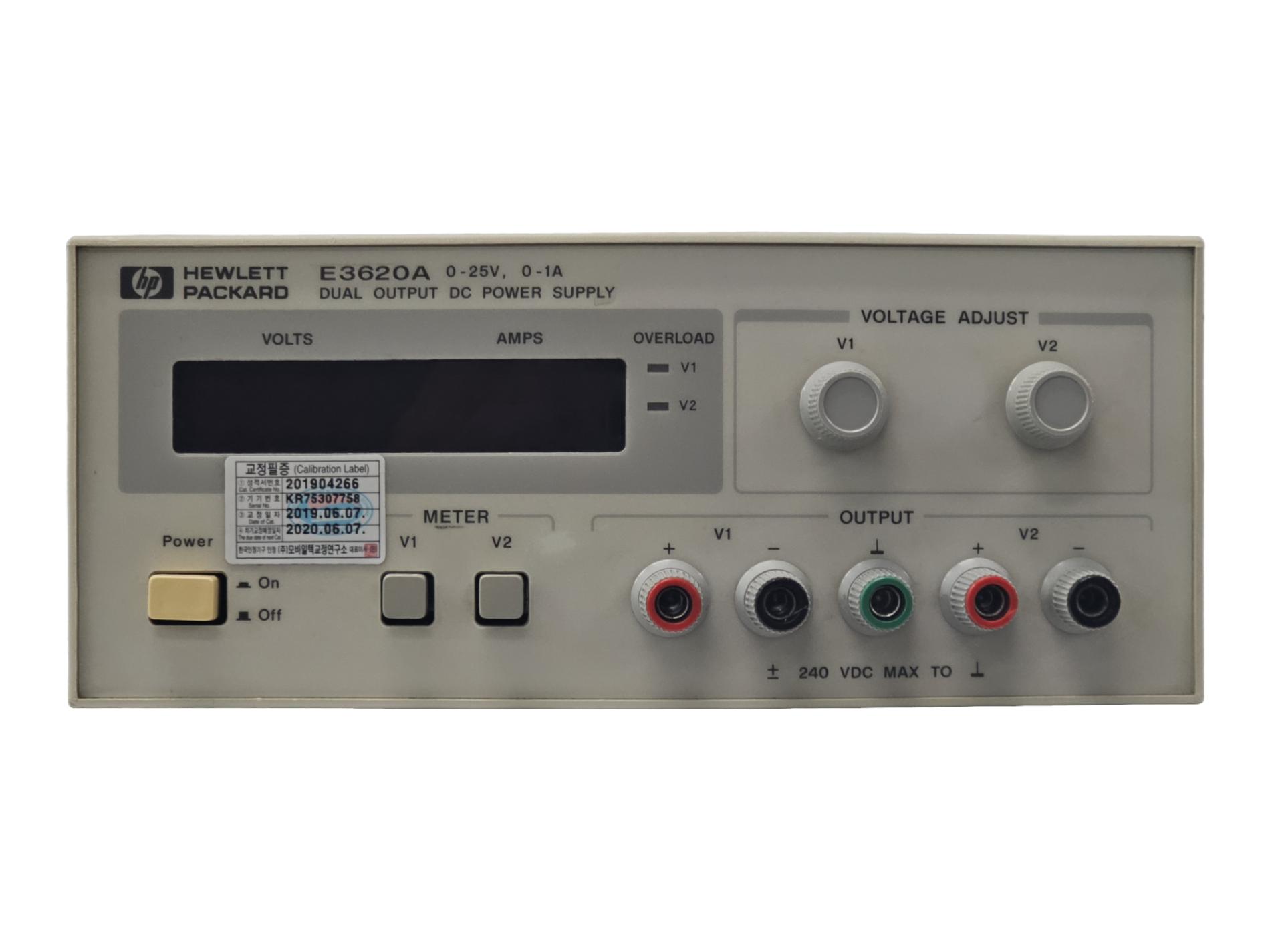 HP/Power Supply/E3620A