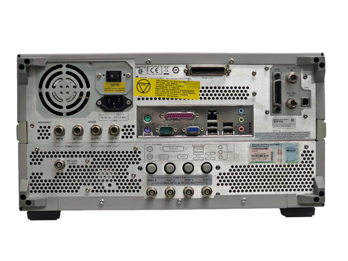 Agilent/Network Analyzer/E5071C/008/019/1E5/485