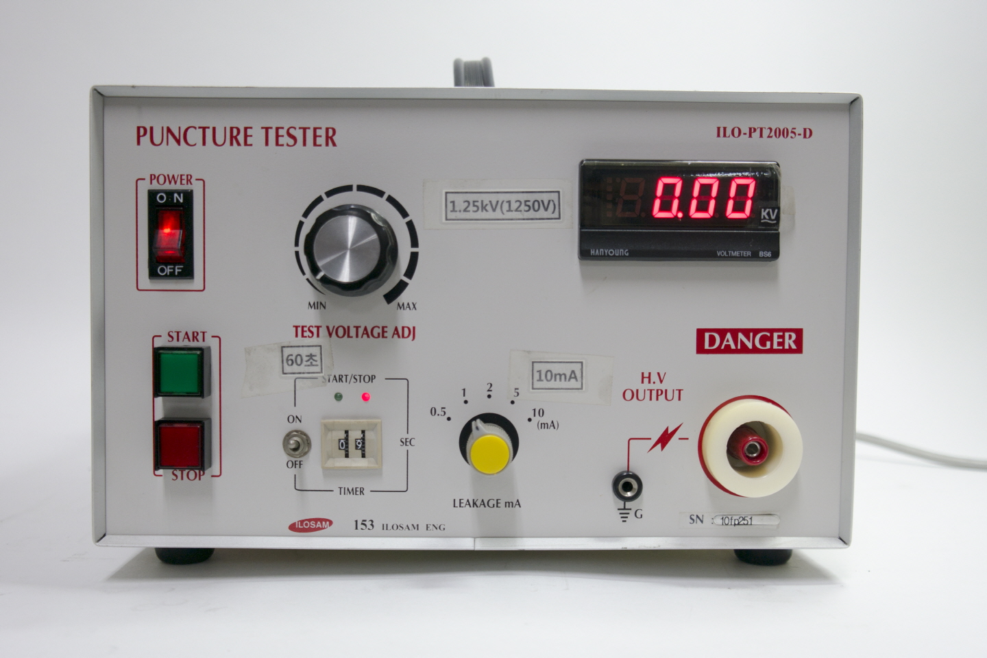 Hwashin/Puncture Tester/ILO-PT2005