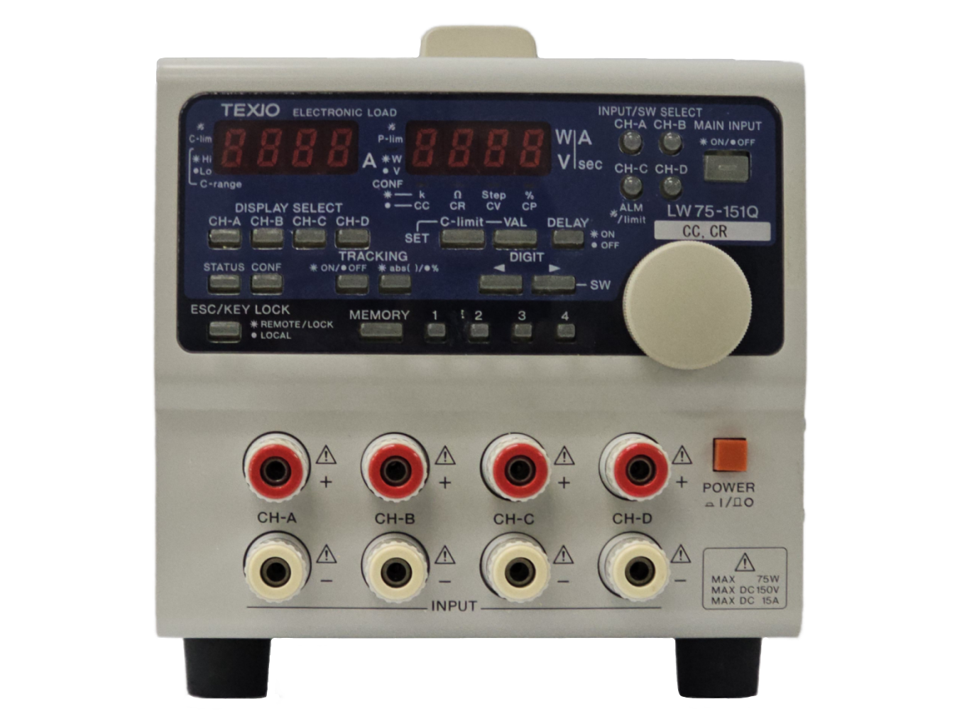 Texio/Electronic Load/LW75-151QV1A