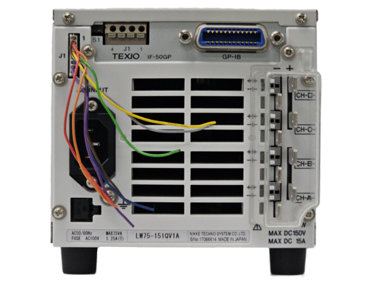 Texio/Electronic Load/LW75-151QV1A