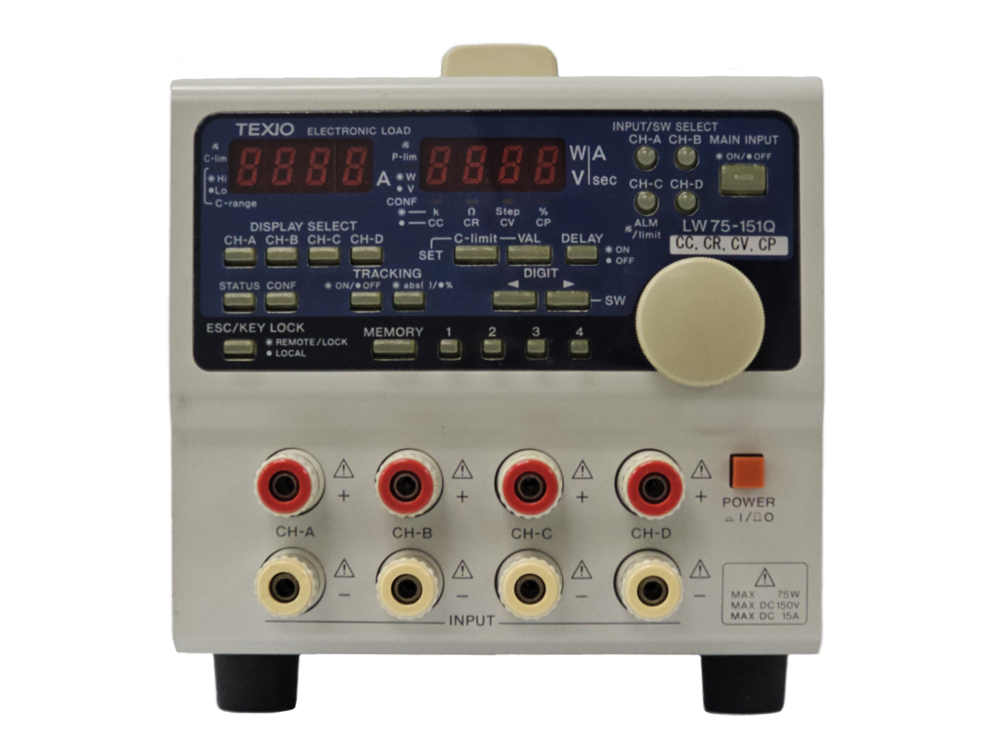Texio/Electronic Load/LW75-151QV7A