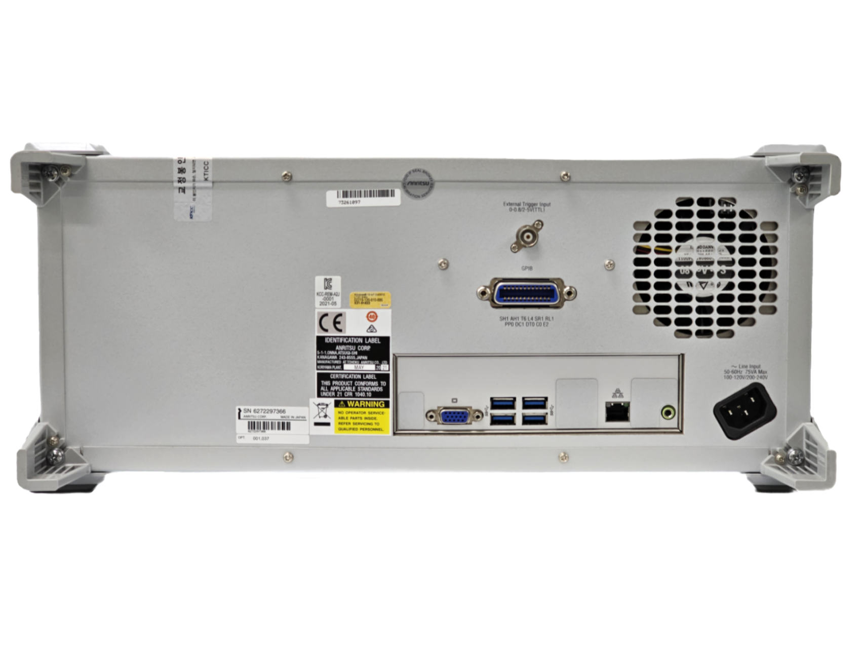 Anritsu/Optical Spectrum Analyzer/MS9740B/001/037