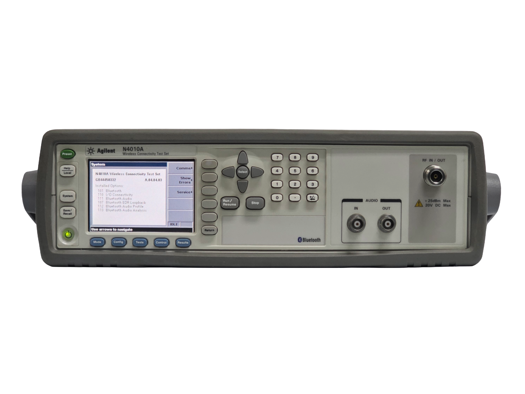 Agilent/Wireless Connectivity Test Set/N4010A/101/107/110/111/112/113