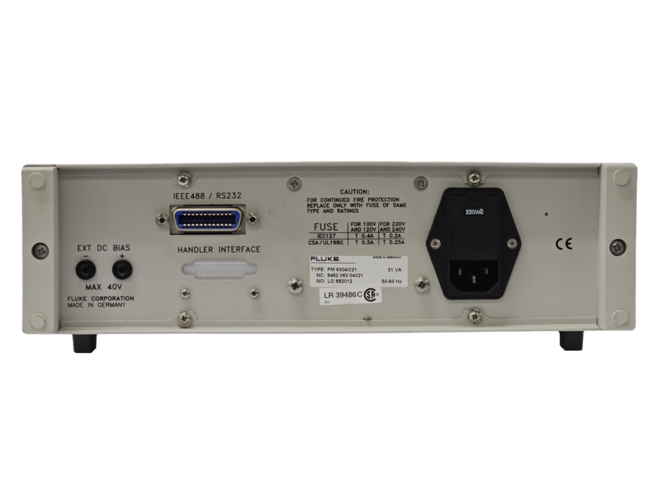 Fluke/LCR Meter/PM6304/021