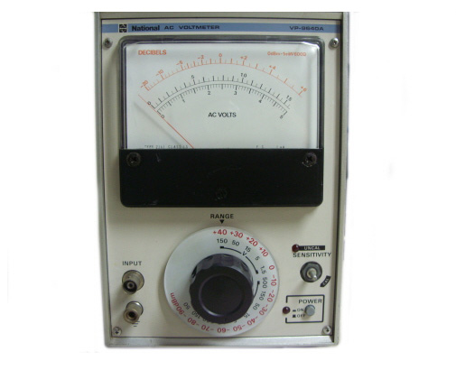 National Panasonic/Analog voltmeter/VP-9640A